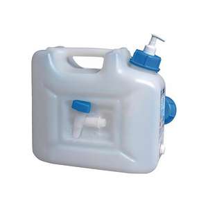 Hünersdorff Bidon d'eau 12 l HDPE avec robinet de vidange + pompe disp. H310x165xP350 mm - Product Image 1