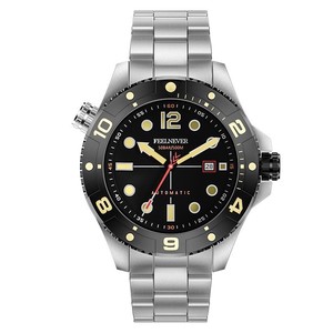 Reloj Mecánico Automático LIGE para Hombre, Resistente al Agua 20 BAR, Cristal de Zafiro, 30 mm, Luminoso, para Buceo, con Correa de Acero Inoxidable - Product Image 1