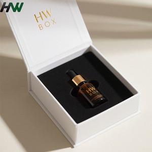 Luxury Cardboard Rigid Box Magnetic Closure Matte Lamination Embossing UV Coating for Perfume Candle Gift Packaging (Recyclable) - Product Image 2