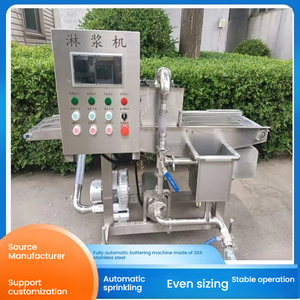 Machine de revêtement continue automatique pour lamelles de patates douces, ligne de production de coulée et de trempage de la tour de pommes de terre - Product Image 2