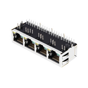 Магнитный разъем Ethernet RJ45 LPJG46801AENL 1000 Base-T 1X4 Port 10P8C - Product Image 3
