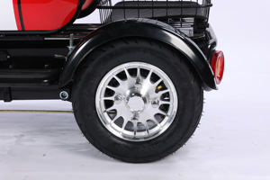 Triciclo Eléctrico Plegable DESEO de Alta Calidad, 60V, Carrocería Abierta Pequeña, 3 Pasajeros, Autonomía de 30-50 km, Velocidad de 30-50 km/h, Ruedas de Aleación de Aluminio - Product Image 3