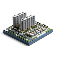 Service d'impression 3D Chine : Modèles architecturaux de table de sable, plans de propriétés personnalisés, paysages, restauration haute précision