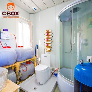 Casa Contenedor Móvil Cbox de Fácil Montaje, Prefabricada, Tipo Hotel o Villa, con Balcón en el Techo, para Campamentos Mineros, Casa de Huéspedes Moderna - Product Image 2