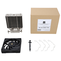 Nouveau Thermalright TA120EX TR4 Noir Performance CPU Cooler 3150RPM 112CFM Ventilateur CPU de refroidissement pour Processeur