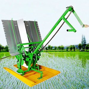 Manual Rice Planting Machine 2 Row Hand Rice <strong>Seeder</strong> <strong>Transplanter</strong> Walking Behind Paddy Seedling in Philippines - Product Image 1