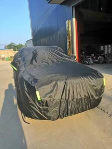 ผ้าคลุมรถกันน้ำคุณภาพสูง Marcan Oem ผลิตจากโพลีเอสเตอร์ผสมผ้าฝ้าย ป้องกันแสงแดด ใช้ได้กับรถยนต์ทุกประเภท - Product Image 4