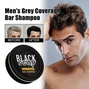 Shampooing noir <span class=keywords><strong>pour</strong></span> hommes, formule organique revitalisante <span class=keywords><strong>pour</strong></span> cheveux, couvrant les cheveux gris, emballage personnalisé, qualité salon - Product Image 5