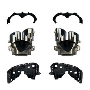 Embouts d'échappement arrière Tuyaux d'échappement de voiture Gorge d'échappement ovale pour Mercedes-Benz <span class=keywords><strong>CLA</strong></span> H247 GLA200 <span class=keywords><strong>220</strong></span> 250 GLA35 GLA45 - Product Image 3