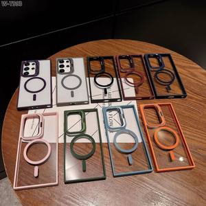 Viene con una <span class=keywords><strong>funda</strong></span> de teléfono con soporte para Samsung Galaxy S25 S24 <span class=keywords><strong>Ultra</strong></span> S23 S22 <span class=keywords><strong>S21</strong></span> <span class=keywords><strong>funda</strong></span> trasera transparente - Product Image 5