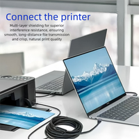 Cable de Extensión USB 3.0 Tipo C de Alta Velocidad, Blindado y Ecológico, con Conectores de Aleación de Aluminio y PVC para Disco Duro de Computadora