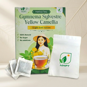 Sachets de thé aux herbes de Gymnema Camellia vietnamien de qualité supérieure, séchés à froid, pour l'énergie et l'équilibre quotidiens, service de marque privée - Product Image 1
