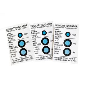 บัตรตัวบ่งชี้ความชื้น HIC เปลี่ยนสีได้5-10-60% - Product Image 2