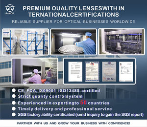 Danyang Optica Factory 1.49 1.56 1.61 1.67 Lentilles optiques progressives <span class=keywords><strong>anti</strong></span>-réfléchissantes semi-finies - Product Image 5