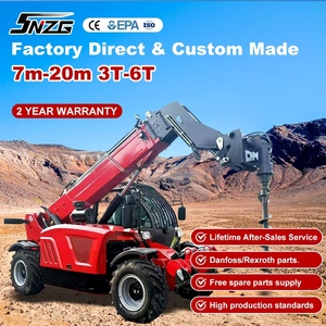 TH1040 4-Тонный грузоподъемность Rexroth 10 М телескопический погрузчик Trade Boom Diesel 4WD Пересеченная местность - Product Image 1