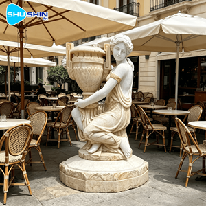 Estatua <span class=keywords><strong>de</strong></span> Mármol Moderna Hecha a Mano <span class=keywords><strong>de</strong></span> Tamaño Real para Jardín Exterior - Product Image 6
