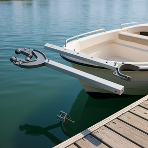 Protezione per Specchio di Poppa Regolabile 24-36 Pollici, Resistente, in Alluminio, Accessorio Nautico - Product Image 2