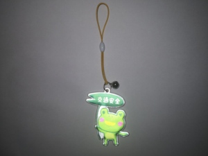 Personalizzato rana riflettente ciondolo Tag <span class=keywords><strong>Gadget</strong></span> PVC bianco con stampa UV - Product Image 4