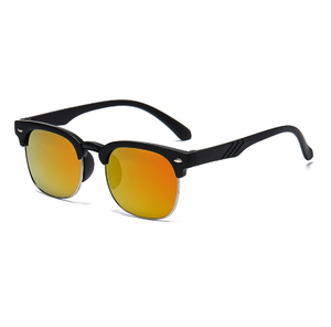 แว่นกันแดดเด็กทรงโลหะสไตล์เกาหลี กรอบคิ้วไล่สี ป้องกันรังสียูวี 400 สำหรับกิจกรรมกลางแจ้ง - Product Image 3