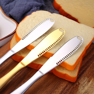 430 stainless steel cream <b>knife</b>, butter spatula, grease scraper, cheese <b>bread</b> jam butter <b>knife</b> - Product Image 2