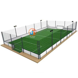 Terrain de football 5 contre 5 sur mesure, <span class=keywords><strong>cage</strong></span> de football extérieure fermée, clôture de terrain de football intérieur, mini-terrain de football, <span class=keywords><strong>cage</strong></span> de football à vendre - Product Image 6