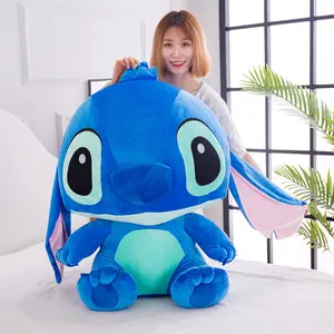 Lilo ve dikiş bebek Kawaii PlushToy dikiş bebek büyük atmak yastık kız erkek doğum günü hediyesi sıcak yeni stil dikiş peluş bebek oyuncak