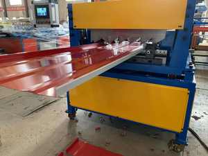 자동 KR8 KR24 휴대용 스탠딩 심 롤 성형기 스탠딩 심 금속 지붕 기계 - Product Image 2