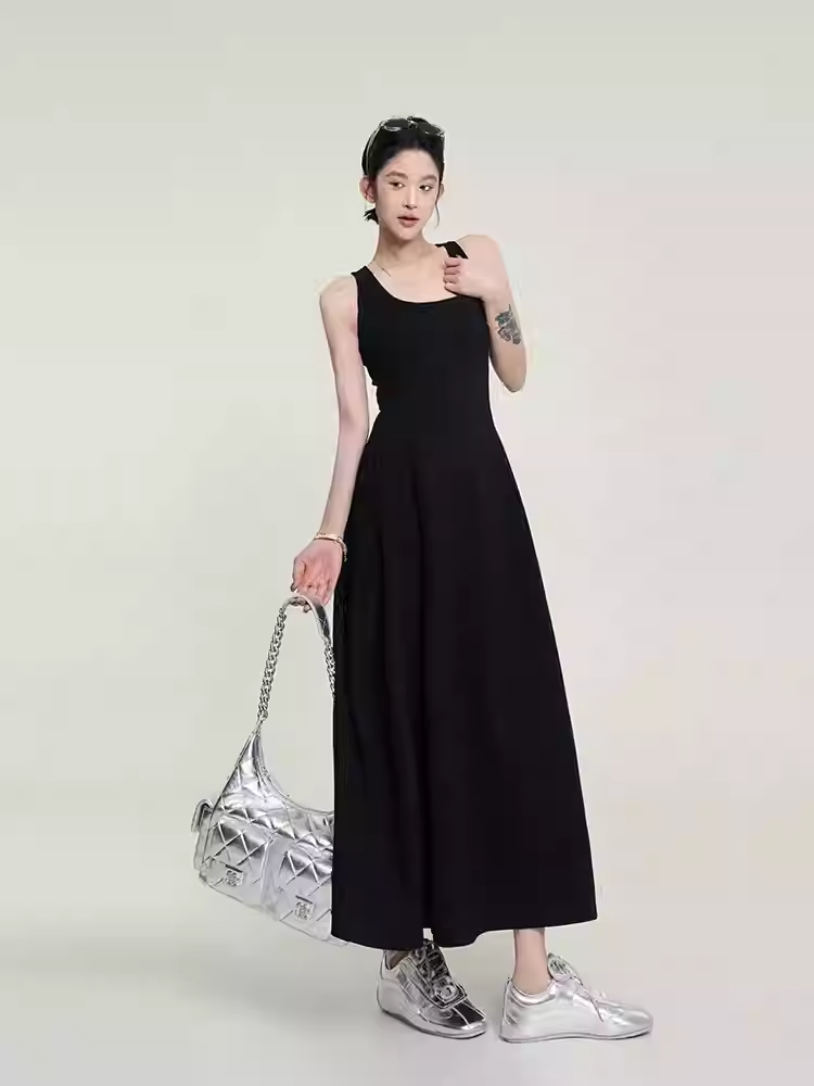 sachin and babi light blue dress Korean Summer Lace Half Sleeve Black Maternity Dress for Women