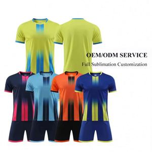 เสื้อฟุตบอลแบบใหม่สั่งทำได้ แขนสั้น พิมพ์ลาย ขายดี ชุดแข่งขัน ชุดฝึกซ้อม ชุดทีม และชุดวอร์ม - Product Image 3
