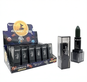 Rossetto Saniye Nero Opaco K SA1113 3.5g Cosmetico per il Trucco Femminile - Product Image 1