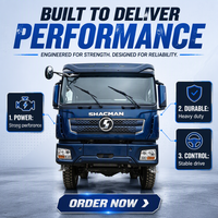 Nouveau camion tracteur diesel Shacman Delong X3000 6x6, 420 CV, moteur Weichai, norme d'émission Euro 6, direction à gauche