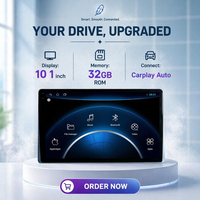 Layar Kendaraan Universal Android 9.0" IPS HD Touch Screen, Tampilan Malam Hari, Layar Terpisah, Tahan Air, Kamera Mundur AHD ADAS