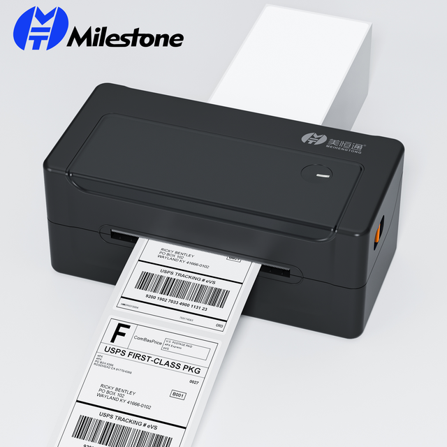 MHT-L1081 Desktop Thermal Printer 4X6 150mm/s Speed 100mm ROHS/CE Certified Shipping Label Sticker Maker /Wi-Fi 203DPI