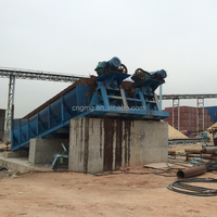 Nouvelle machine de lavage de sable de silice en spirale pour la construction et l'exploitation minière, laveuse de sable de haute qualité, service à l'étranger fourni