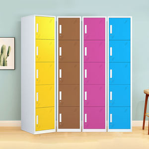 خزانة مودولار متينة للمدارس/الصالات الرياضية - خزانة قابلة لتعديل الارتفاع بطلاء مقاوم للماء مع قفل أمان - Product Image 6