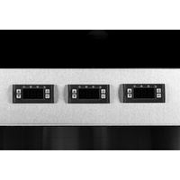 Refrigerador para Cadáveres ROUNDFIN RD-3 con Capacidad para 3 Cuerpos, Acero Inoxidable 304, para Laboratorio Forense y Universidad Médica