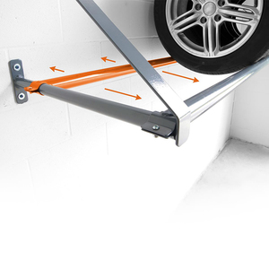 ג 'ה-mech צמיג jh-mech צמיג מטען 500 ק "ג מתאים עד 34 אינץ פלדה צמיג אחסון קיר מתלה הר עבור 8 צמיגים - Product Image 4