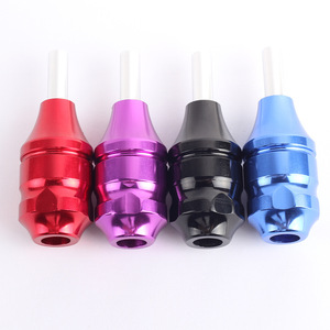Top Quality 316 Stainless Steel 25MM Adjustable Cartridge Tattoo Grip for Tattoo Pen <b>Rotary</b> <b>Machine</b> Professional Use Shop Use - Product Image 2