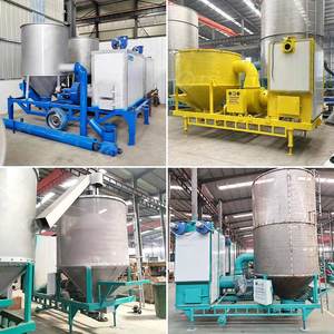 เตาเผาเปลือกข้าวอัตโนมัติแบบแนวตั้ง 10-30 ตัน เครื่องอบข้าวเปลือกพร้อมเครื่องยนต์ ผลิตภาพสูง เครื่องแปรรูปข้าวโพด - Product Image 2