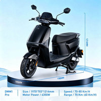 HelloSwap Cyclomoteur Électrique Réactif pour Livraison Scooter Moto Électrique