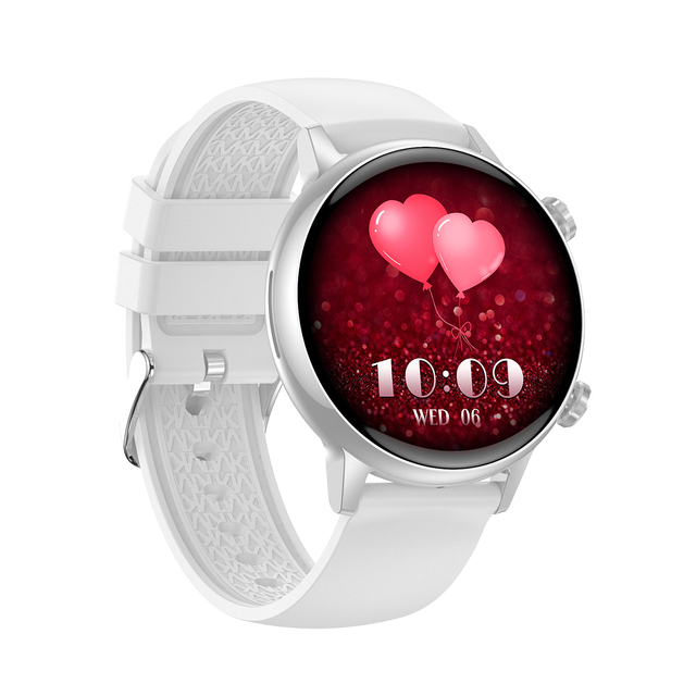 2026 Amoled Round Ip68 Waterproof Smart Watch Sleep Quality Monitoring Bt Phone Calling Function Smartwatch for Women Ladies