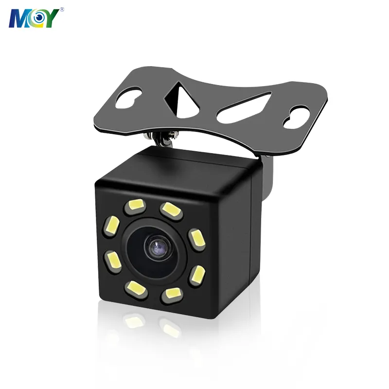 Night Vision Waterproof Plastic Pixels Wire HD Universal Car Rear View Camera Reverse Parking Backup Monitor Kit CCD CMOS