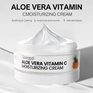 Aloe Vera Oil Control Moisturizing Face Care Whitening Vitamin C Cream For Dark Spot In Face