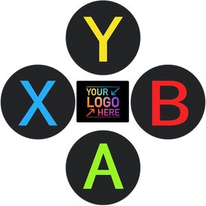 Custom Logo 10cm Non Slip Heat Resistant Waterproof Coaster Round Rubber Soft <b>Silicone</b> Cup Coaster for Drink - Product Image 4