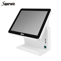 Terminal NFC Superwin, machine POS, écran tactile unique, système POS portable Android, Intel J1800 Dual Core, 4 Go DDR3, 64 Go de stockage