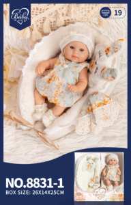 Muestra de Muñecas <span class=keywords><strong>Reborn</strong></span> de 19 cm, Modelo de Alta Calidad, Aspecto Realista y Suave para Juguete - Product Image 3