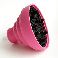 Diffuseur de sèche-cheveux en silicone pliable professionnel pour salon, durable, haute température, outils de barbier portables