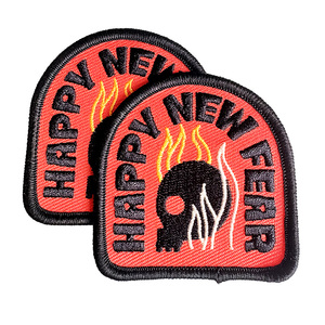 Wholesale Iron-On Custom Logo Embroidery <strong>Patch</strong> Self-Adhesive Square Pattern for Garments for Clothing Brand Name Recognition - Product Image 5