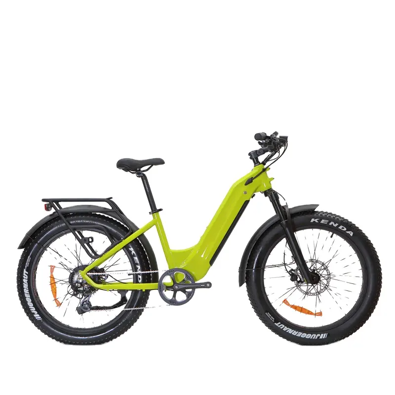 KAIYI Fat Electric Cargo Bike 48v 1000w 18650 Battery Pack 21700 Imported Cell Big Capacity Electric Bicycles Near Me Smart 26