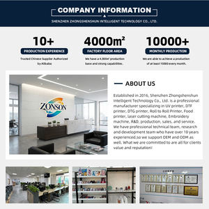 ZONSON 全自动新型 60 厘米 A1 4 头打印头适用于 I3200 DTF 打印机白色墨水循环系统 1 年保修，适合服装小店 - Product Image 6